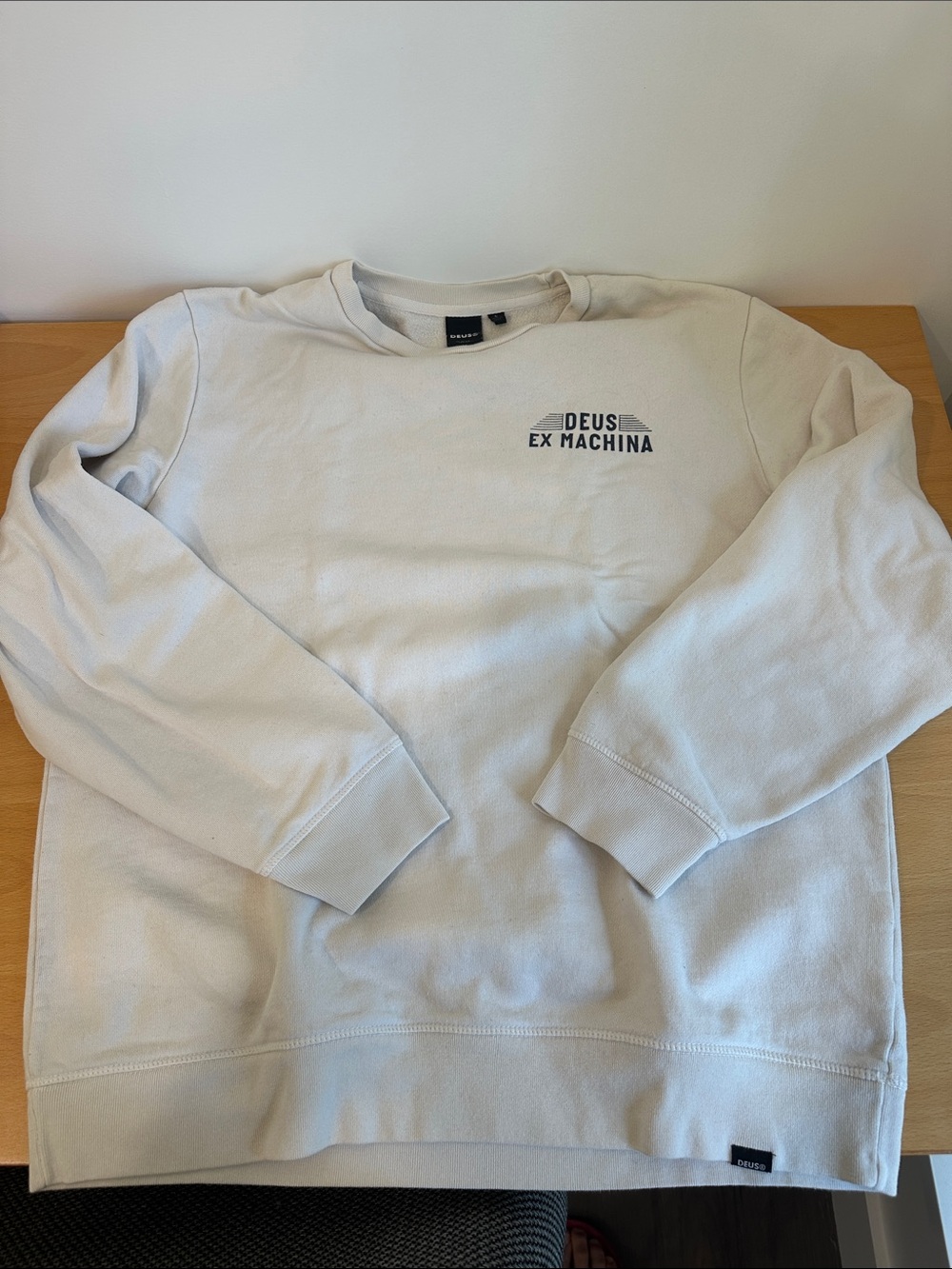 Light Cream Crewneck Sweatshirt
